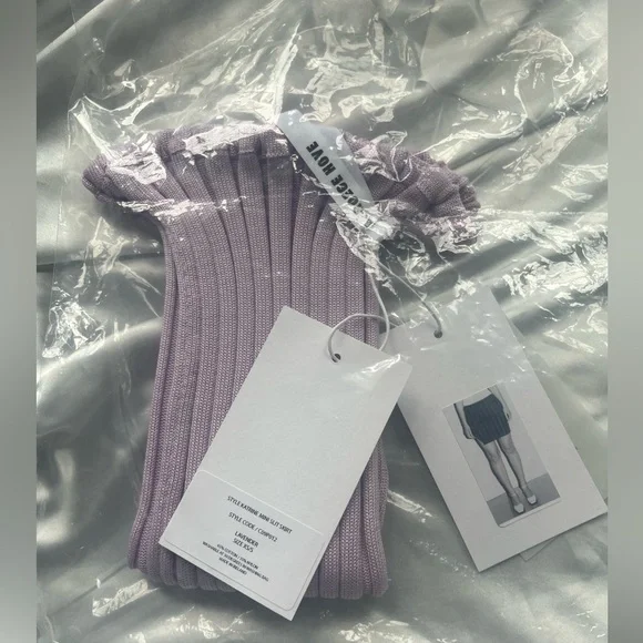 A. ROEGE HOVE ribbed-knit miniskirt - Picture 7 of 7